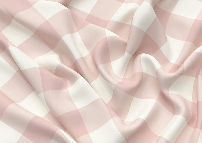 Gingham, Rosies Pink - Made to Measure Curtains - Image 4